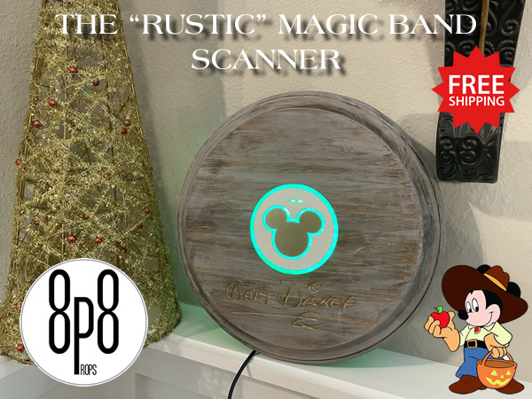 Magicband Scanner, Magic Band Walt Disney, Fastpass Scanner Coaster, Drinks  Mat, Disney Lights, Mickey Mouse Lights