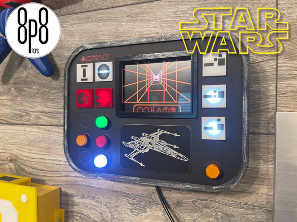 XWING STAR WARS LED PANEL